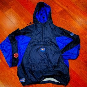 Vintage Dusney Mickey Mouse half zip hoodie size M